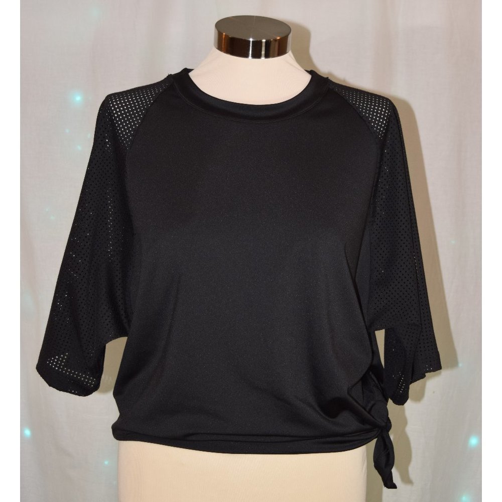 Reebok Speed Wick Black top size small